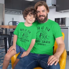 Apa-Fia páros pólók Apa-Fia páros pólók