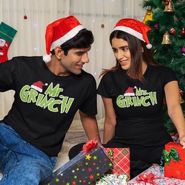 mrs.&mr. karácsonyi póló mrs.&mr. karácsonyi póló