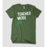 Kép 5/7 - teacher-mode-on-póló-sötétzöld