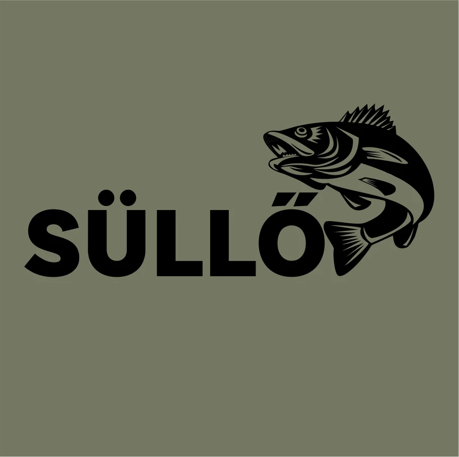Süllő horgászos póló