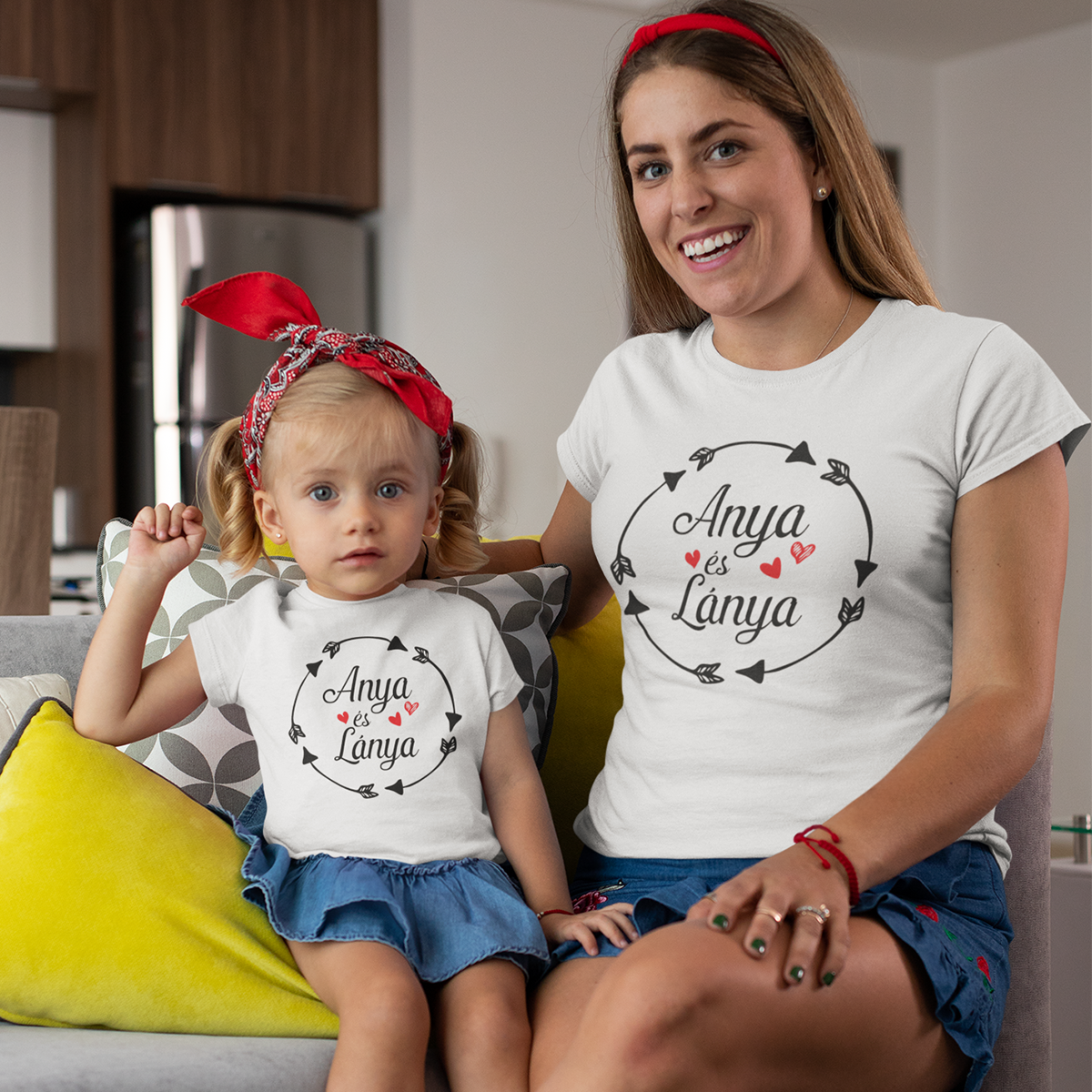 Anya és lánya páros póló