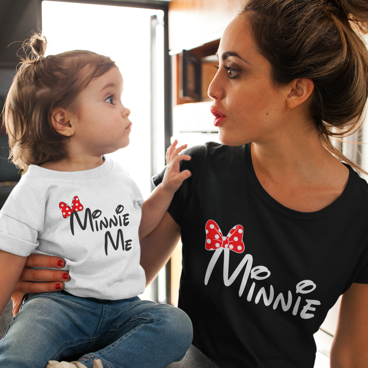 Minnie and Minnie Me anya-lánya páros póló