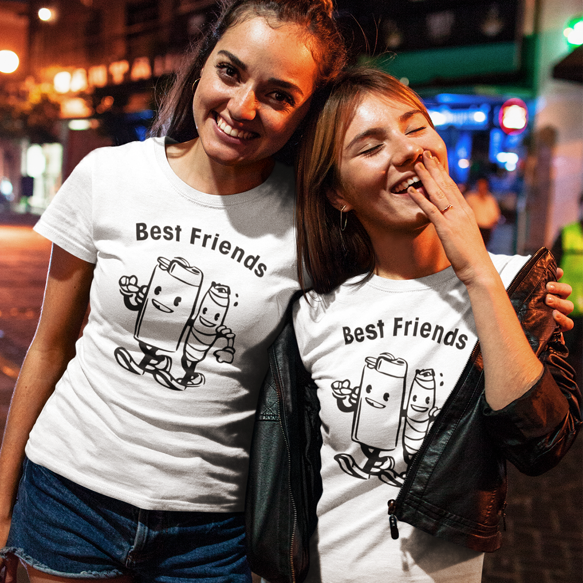 Best friends barátnős páros póló