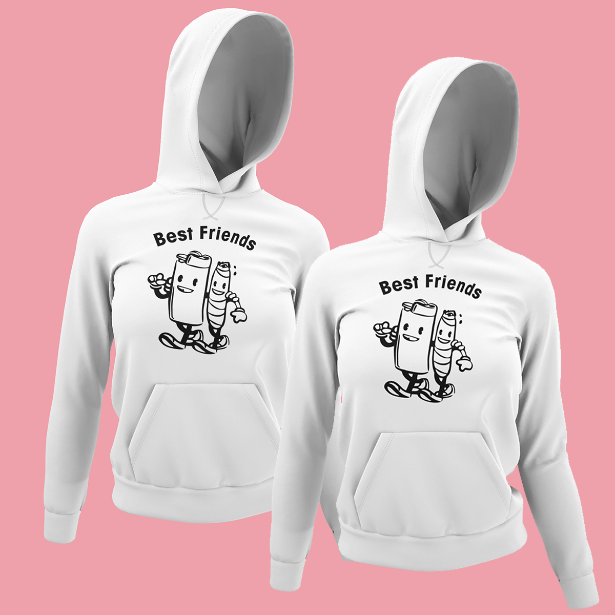 Best Friends barátnős páros pulóver
